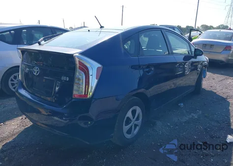 2012 Toyota Prius from USA, damaged, VIN JTDKN3DU6C1553064